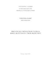 Prevencija vršnjačkog nasilja kroz aktivnosti u školskom vrtu