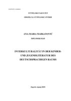 Interkulturalität in der Kinder und Jugendliteratur des deutschsprachigen Raums