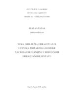 Neka obilježja obrazovanja učenika pripadnika romske nacionalne manjine u redovnom obrazovnom sustavu