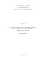 Metodički mikrostrukturirani modeli za razvoj predčitačkih vještina u predškolskoj dobi