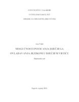 Mogućnosti poticanja dječjega ovladavanja jezikom u dječjem vrtiću