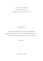 Suvremeni pristup razvoju partnerskog odnosa roditelja djece s posebnim potrebama i vrtića kao odgojno-obrazovne institucije