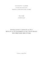 Povezanost unimanualne i bimanualne koordinacije i kontrole motoričkih odgovora