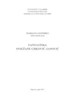 Fantastika Snježane Grković - Janović