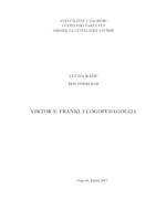 prikaz prve stranice dokumenta Viktor E. Frankl i Logopedagogija