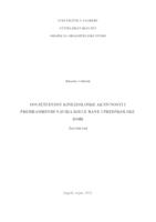 prikaz prve stranice dokumenta Osvještenost kineziološke aktivnosti i prehrambenih navika djece rane i predškolske dobi