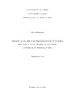 prikaz prve stranice dokumenta Primjena glazbe i muzikoterapijskih metoda kod djece s govornim, glasovnim i motoričkim poremećajima