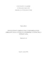 prikaz prve stranice dokumenta Povezanost formalnog i neformalnog obrazovanja učitelja i podrške učenicima s teškoćama u inkluzivnom obrazovanju
