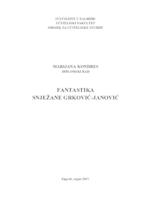prikaz prve stranice dokumenta Fantastika Snježane Grković - Janović